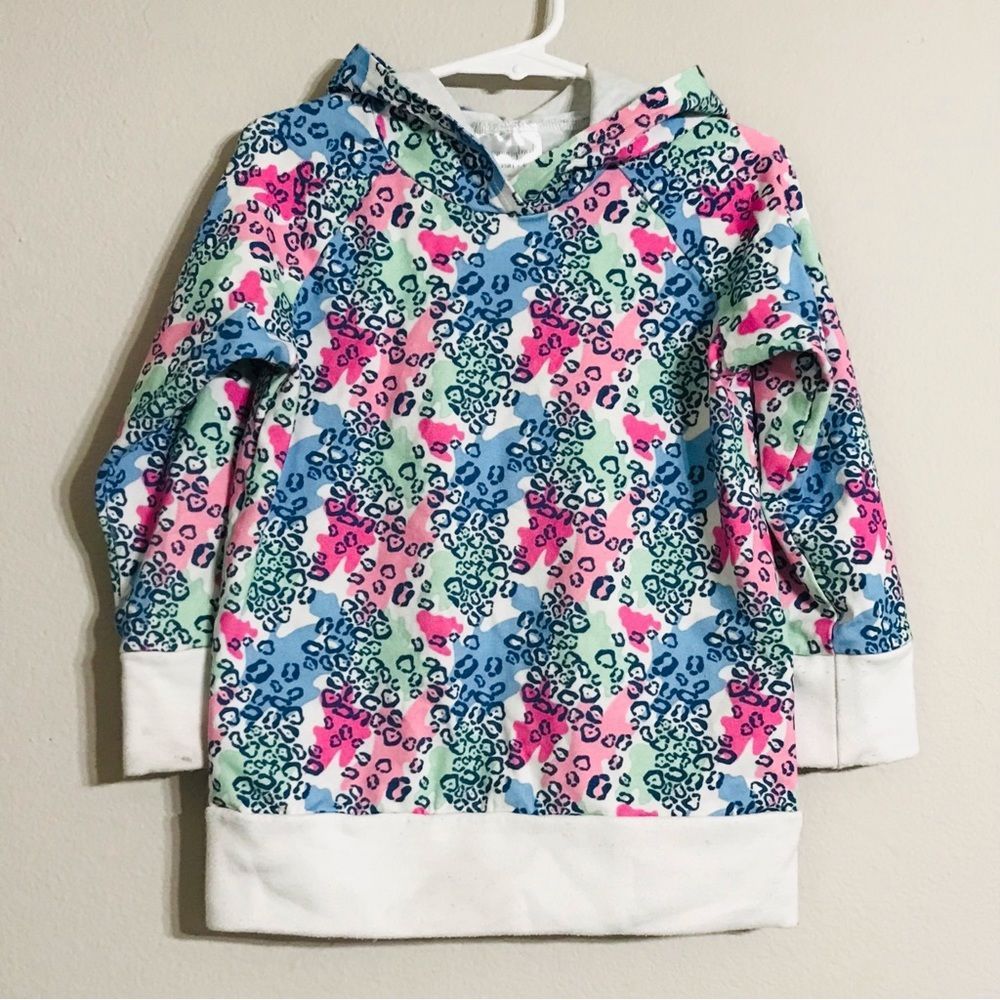 Hummingbird & Rain Co Toddler Girls Lightweight  Longsleeve Hoodie